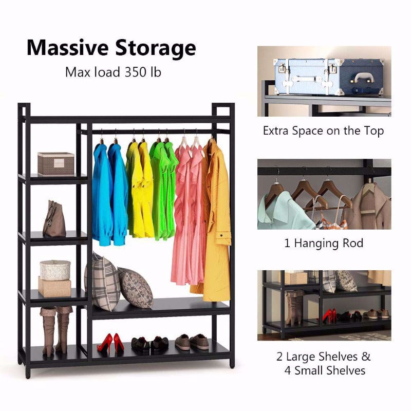 Marcellina Coat Shoe Cloth Organizer Rack - waseeh.com