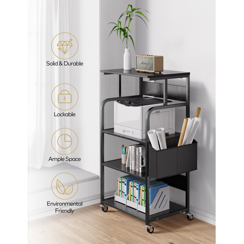 Federico Kitchen Moving Trolley Rack - waseeh.com