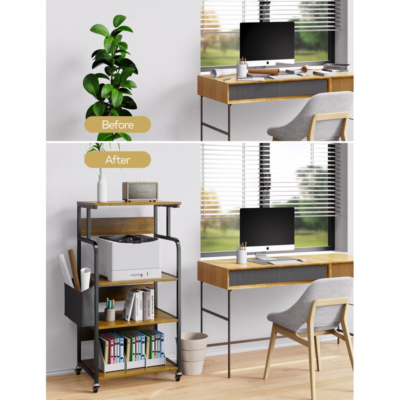 Federico Kitchen Moving Trolley Rack - waseeh.com