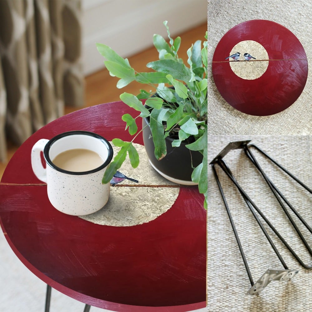 Night Herons Hairpin Table