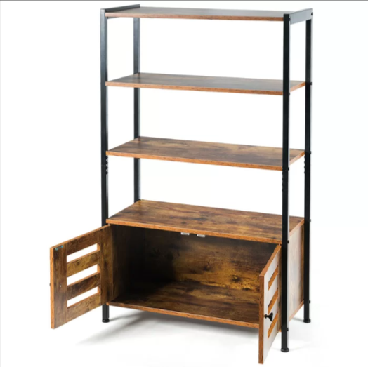 Summerhill Bookcase Shelve Storage Cabinet Organizer Rack - waseeh.com