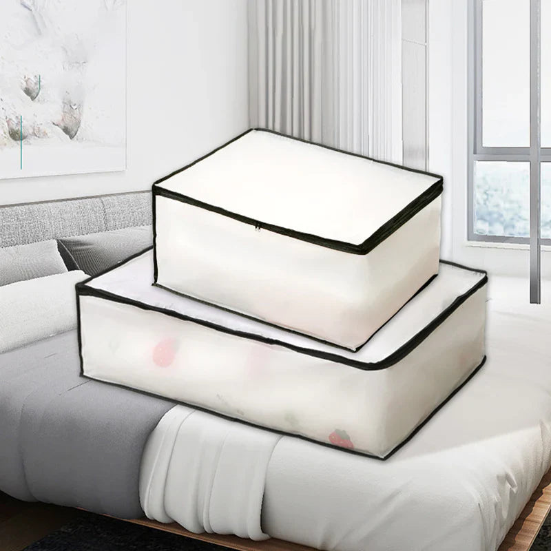 Foldable Clothes Storage Bag Pack of 2