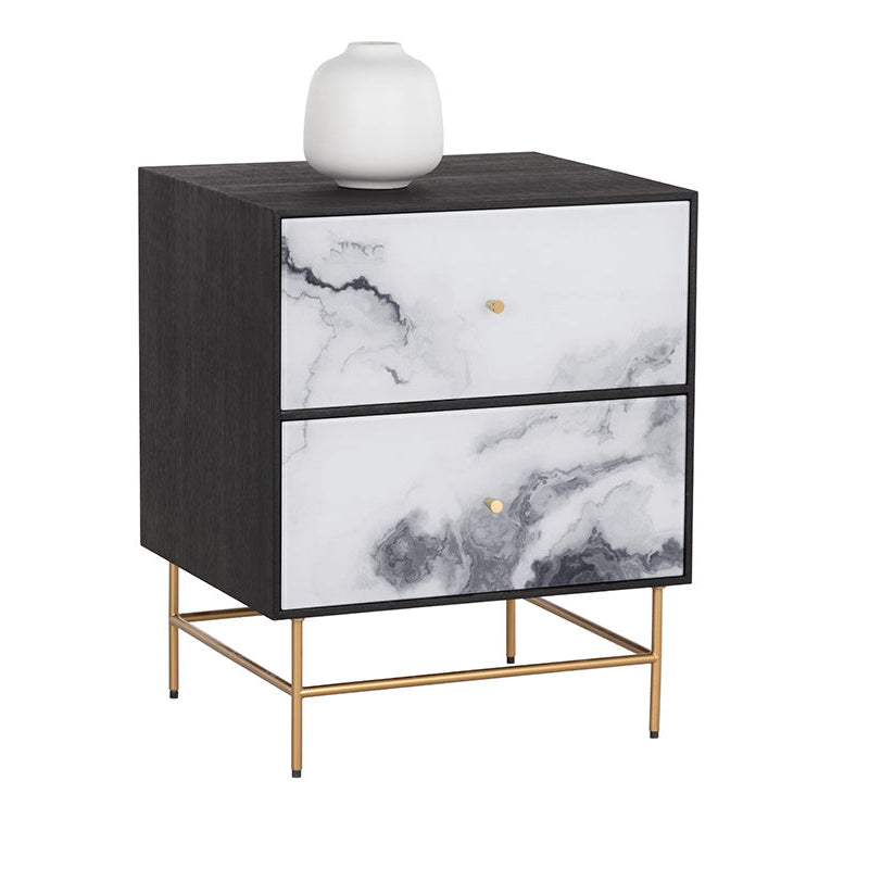 Cordero Nightstand Lounge Bedroom Side Table - waseeh.com