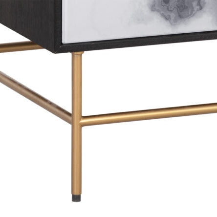 Cordero Nightstand Lounge Bedroom Side Table - waseeh.com