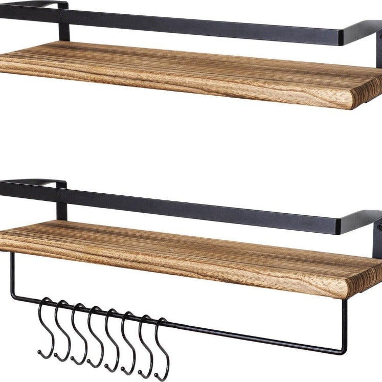 Industrial Lame Kitchen Home Floating Shelve - waseeh.com