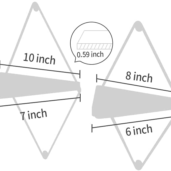 Farmhouse Floating Metal Solid Wood Living Lounge Drawing Room Shelves (Set of 2) - waseeh.com