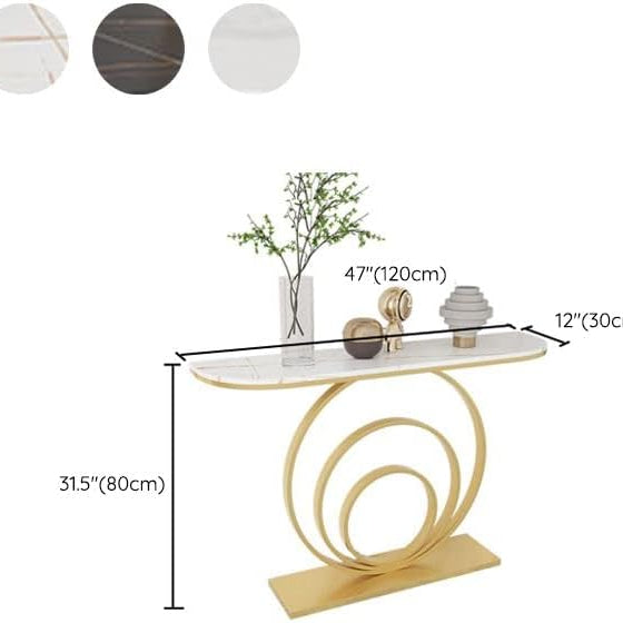 Lysen Living Lounge Entryway Drawing Room Console Table