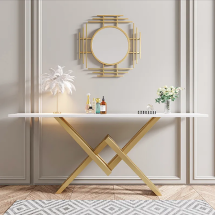 Waterway Lounge Living Room Entryway Console Table - waseeh.com