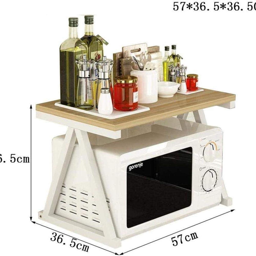 Vinziee Kitchen Microwave Spice Storage Organizer Rack - waseeh.com