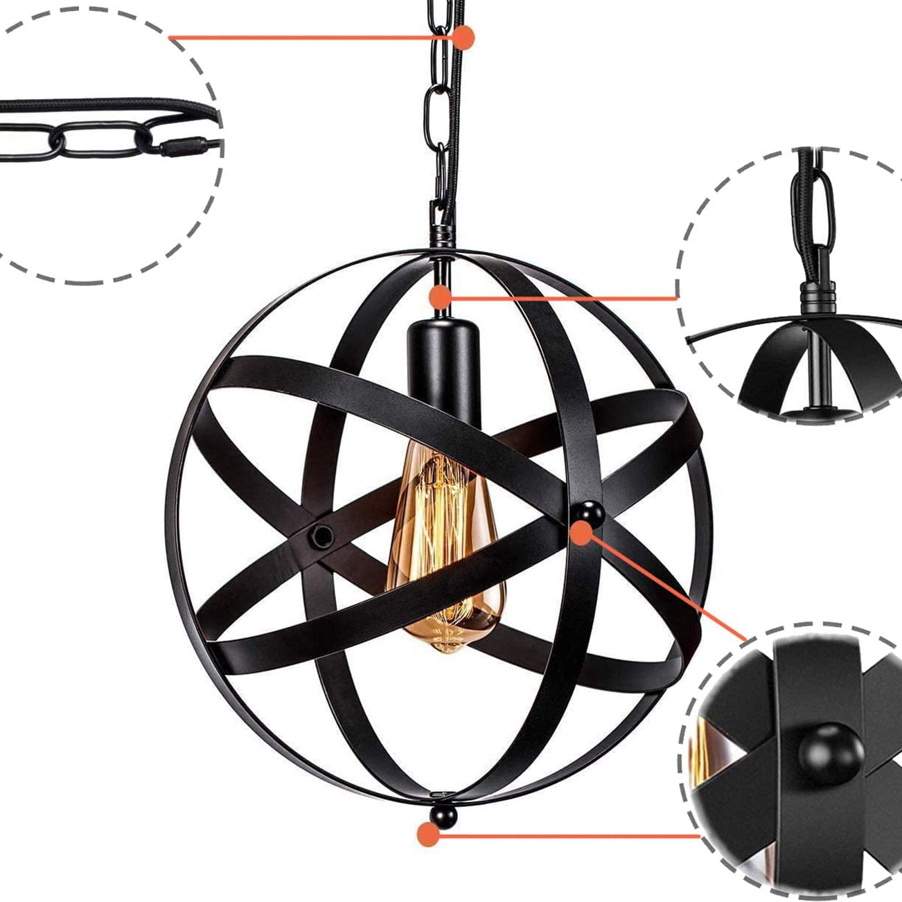 Licperron Pendant Ceiling Lamp Light - waseeh.com