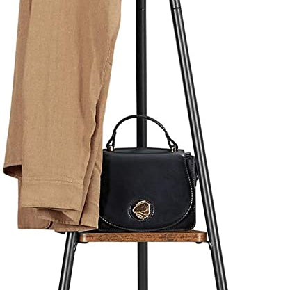 Balletic Sturdy Clothe Coat Living Bedroom Organizer Storage Shelve Rack - waseeh.com