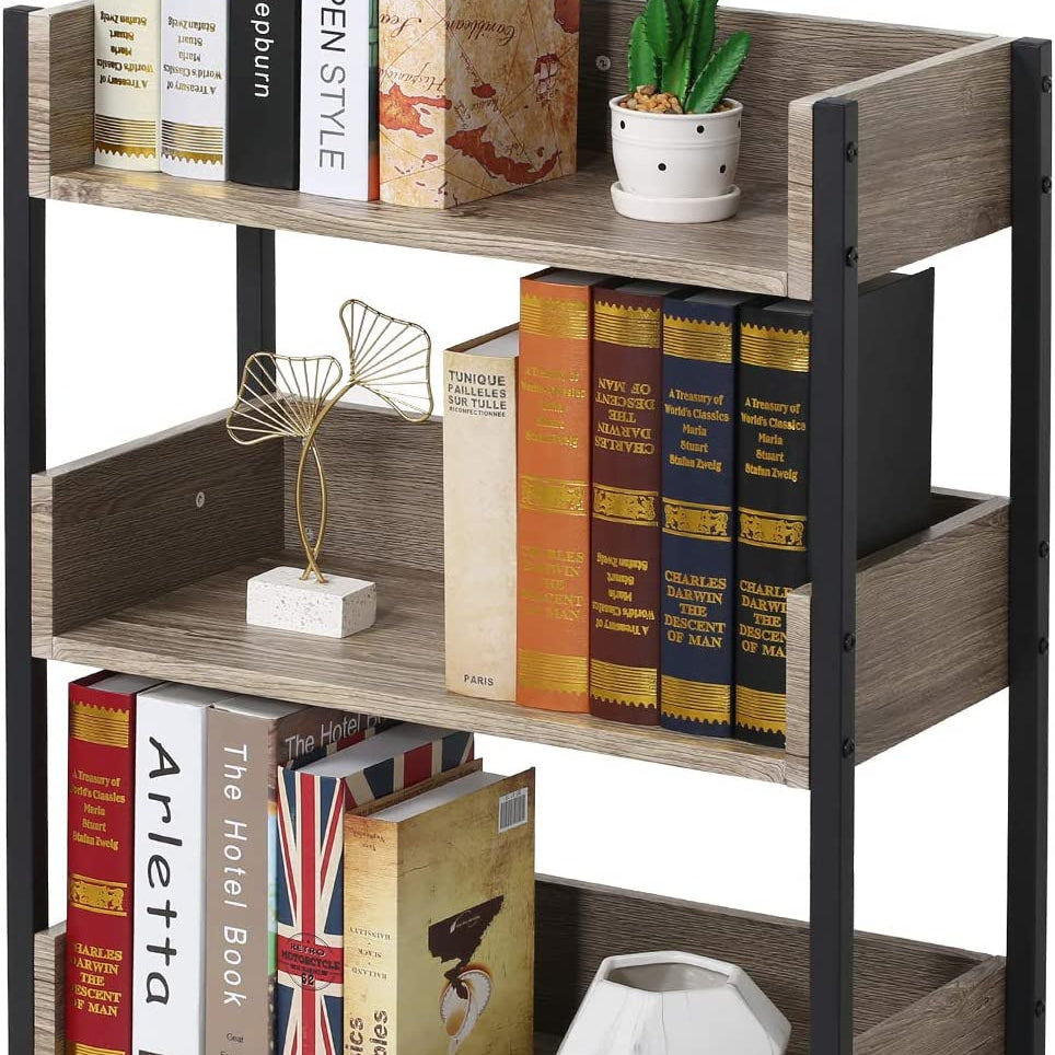 VECELO Organizer Lounge Bookcase Shelve Storage Rack Decor - waseeh.com