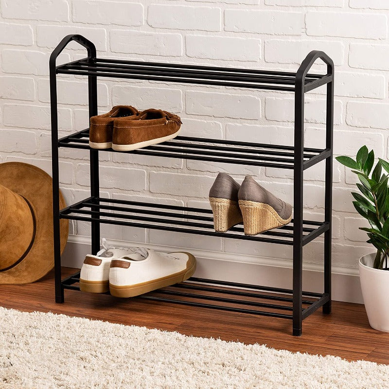 4 Tier Streamline Shoe Rack - waseeh.com