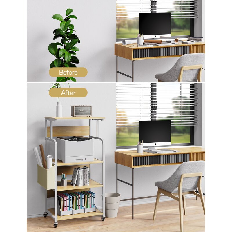 Federico Kitchen Moving Trolley Rack - waseeh.com