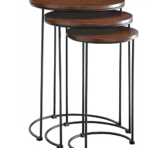 Eloise Living Lounge Bedroom Nesting Table Set (3 pcs) - waseeh.com