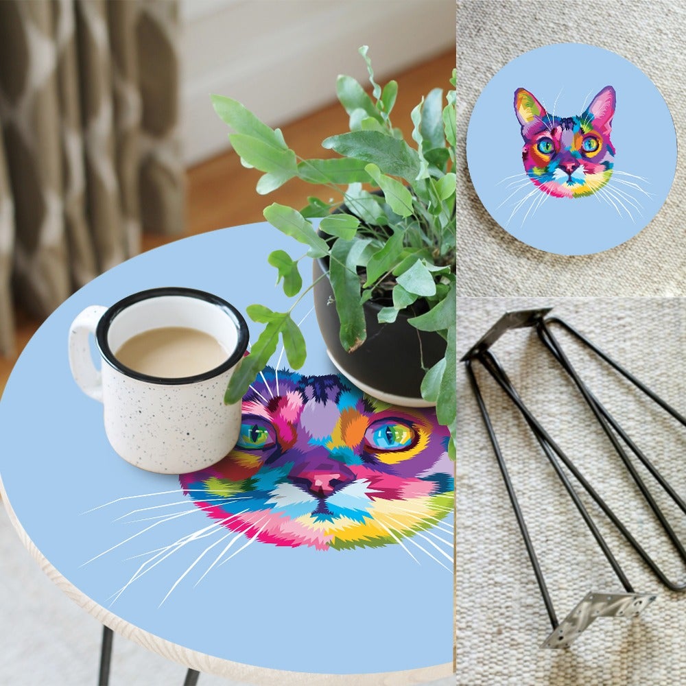 Maizy Cat Hairpin Table