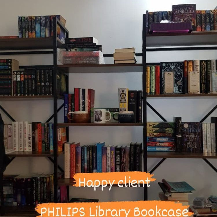 Philip Library Living Drawing Room Bookcase Rack - Special