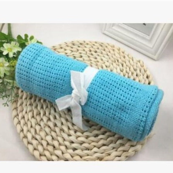 BAMBOO Baby Cotton Blanket Soft Newborn