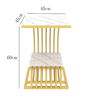 The Grandeur Bed Side Sofa End Table - waseeh.com
