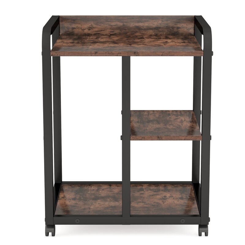 Adama Rolling Home Office Side Table Trolley - waseeh.com