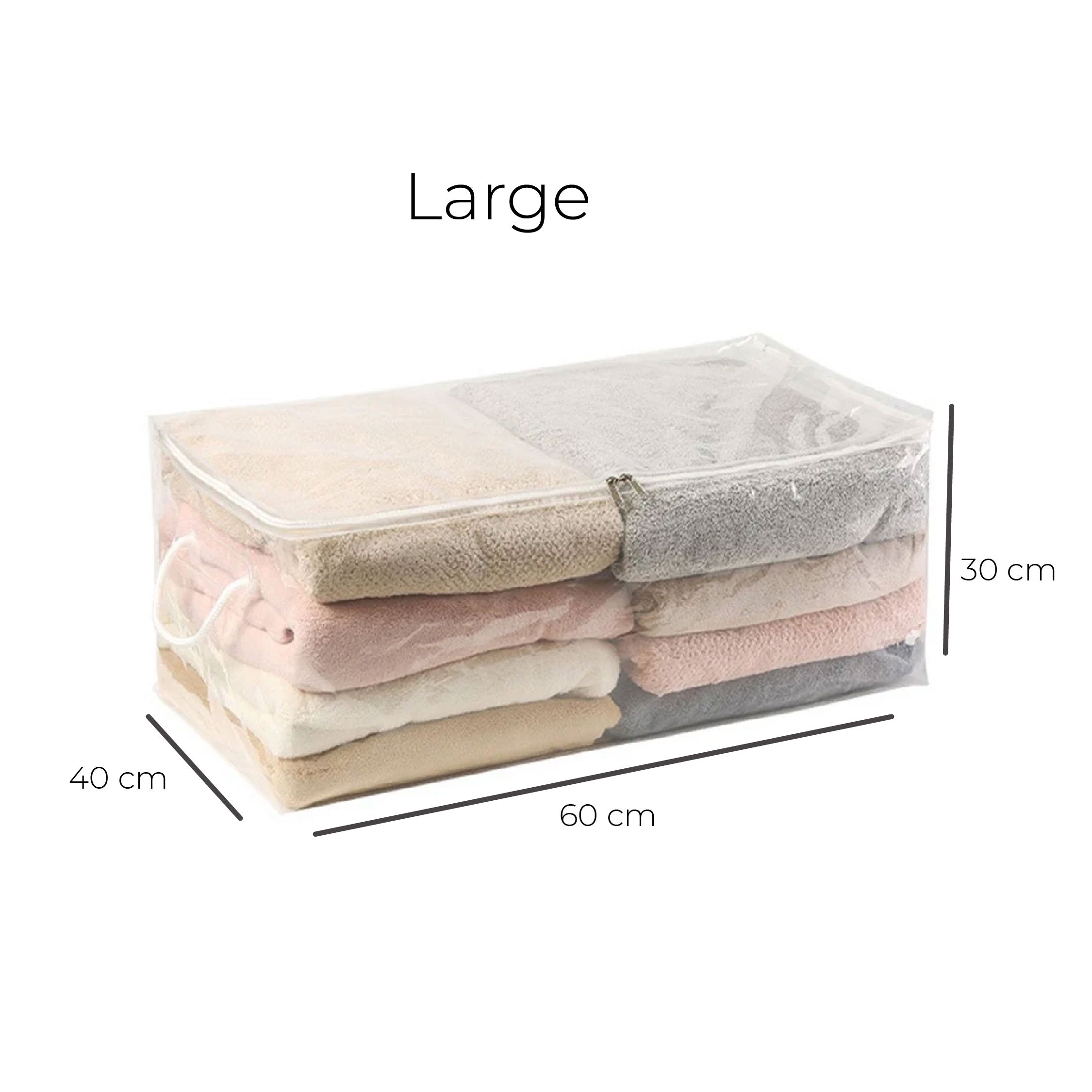 Container Storage Bag Transparent (Pack of 3)