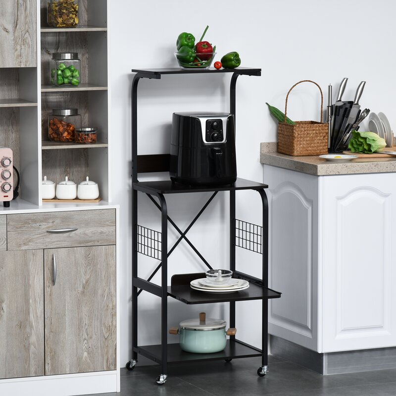 Wallen Baker's Kitchen Organizer Trolley Decor Rack - waseeh.com