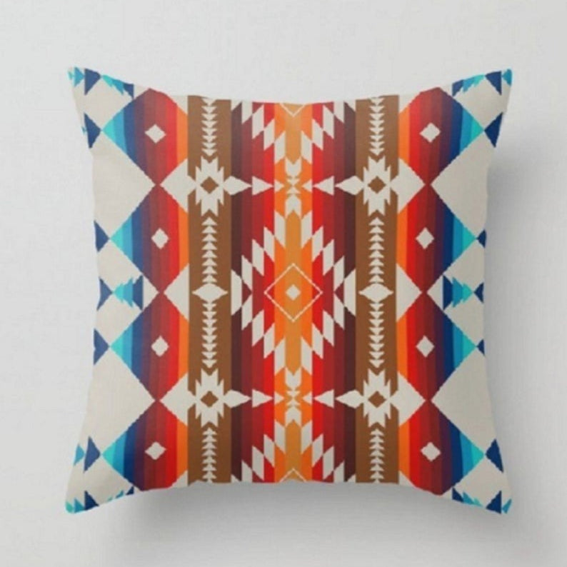 Terracotta Southwestern Cushion Covers Pack of 5
