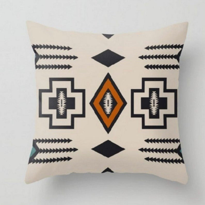 Terracotta Southwestern Cushion Covers Pack of 5