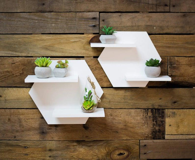 Atoria 3D Shelves (pack of 2) - waseeh.com