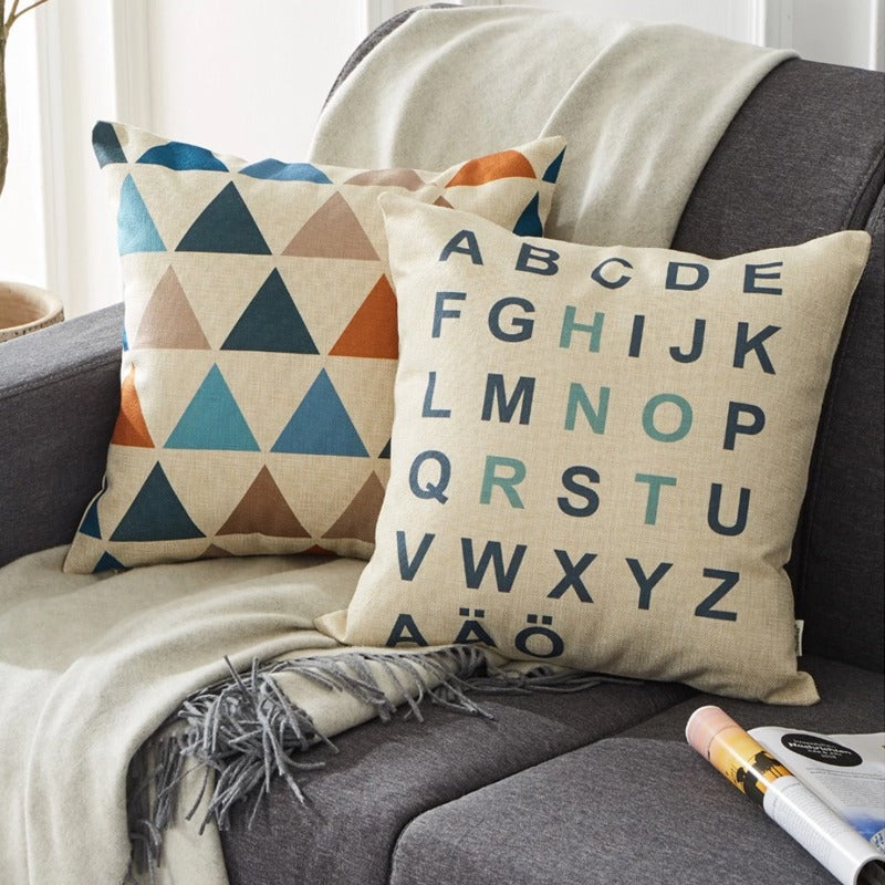 Alpha Geometrical Cushion Covers pack of 5