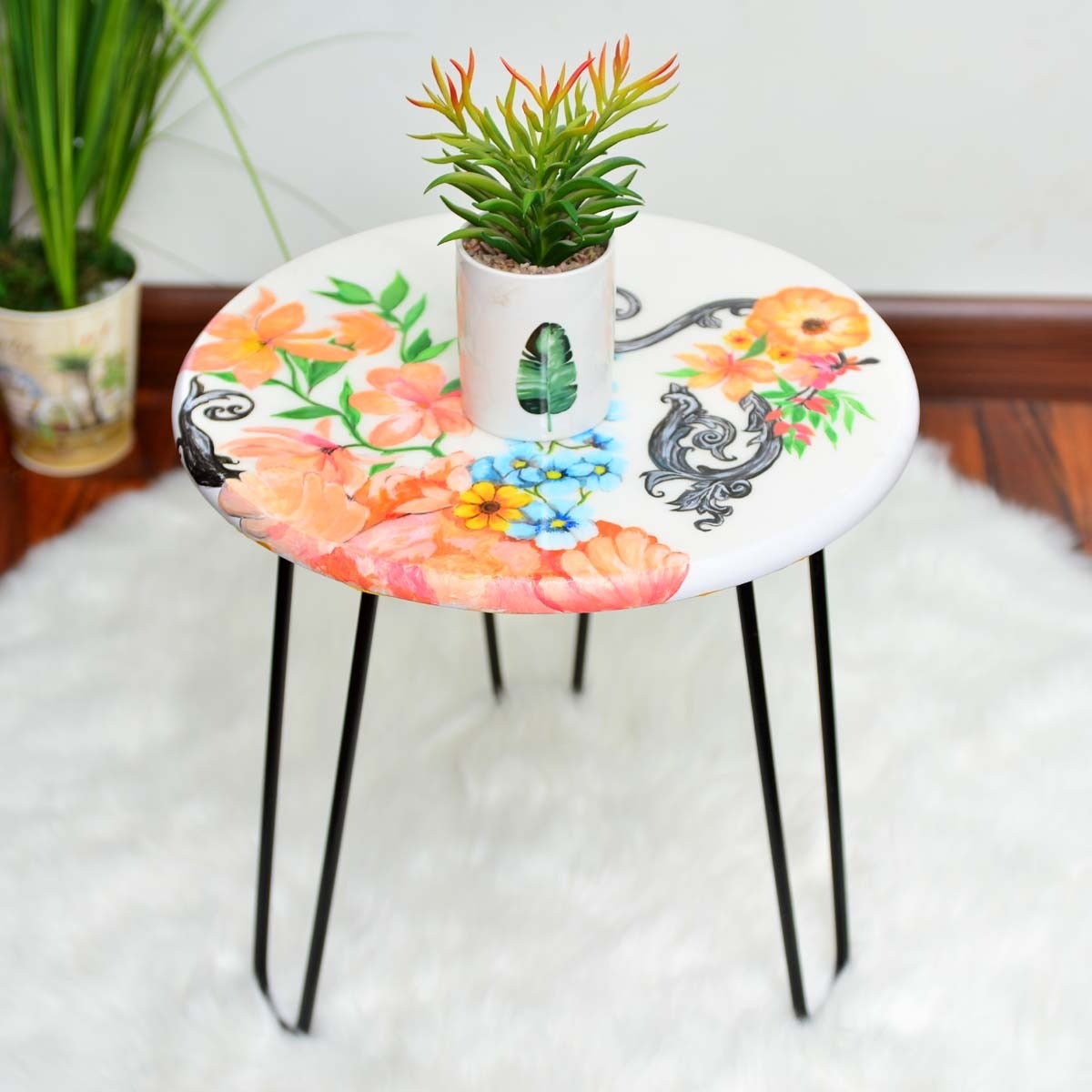 Patio Hairpin Table