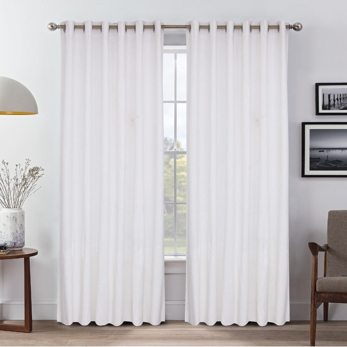B Pair Curtain With Eyelet