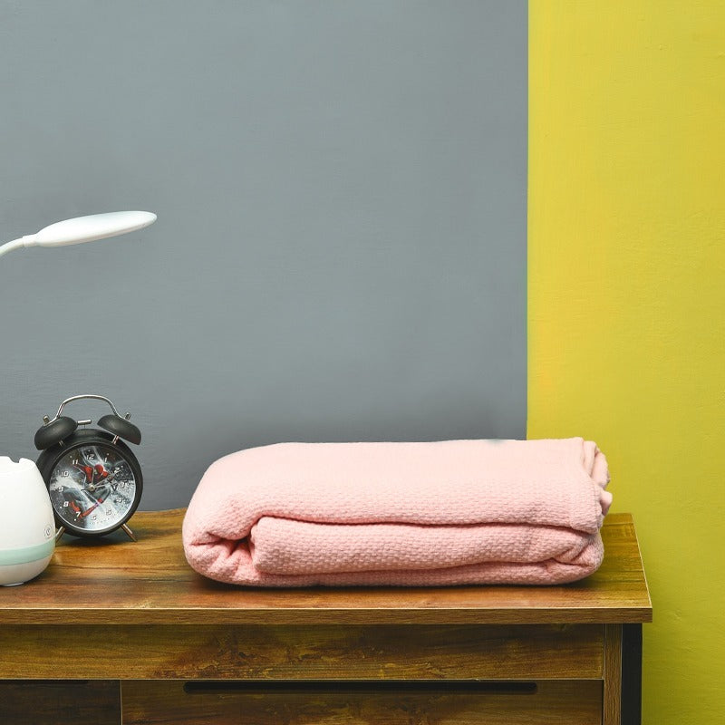 B Pair Washable Cotton Thermal Blanket - Throws