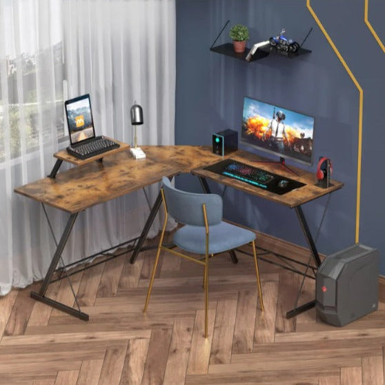 Queenborough Living Room Office Work Station Organizer Desk - waseeh.com