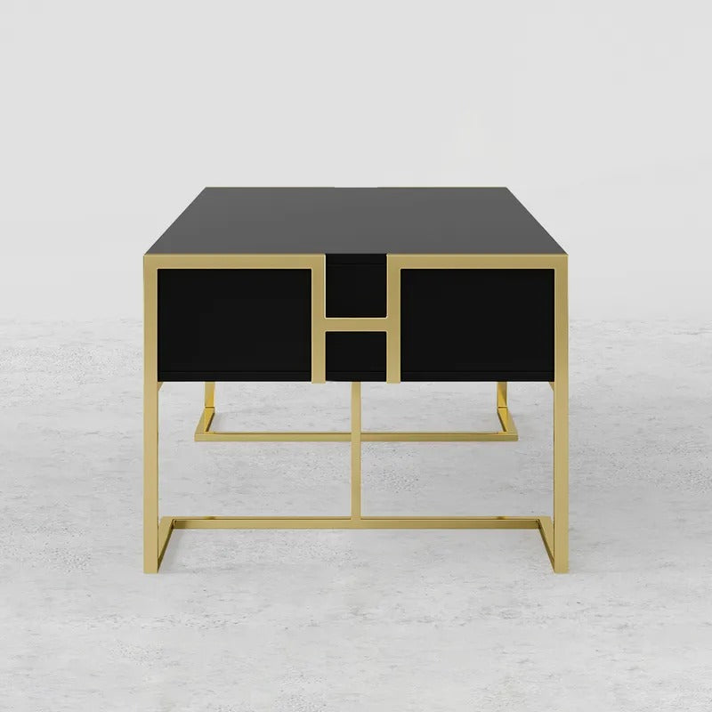 Jocise White Rectangular Living Lounge Bedroom Coffee Center Table - waseeh.com