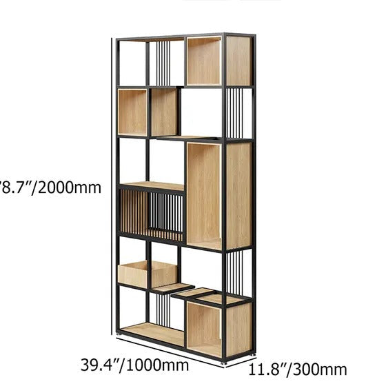 Congruous Lounge Living Room Bookcase Organizer Storage Rack - waseeh.com