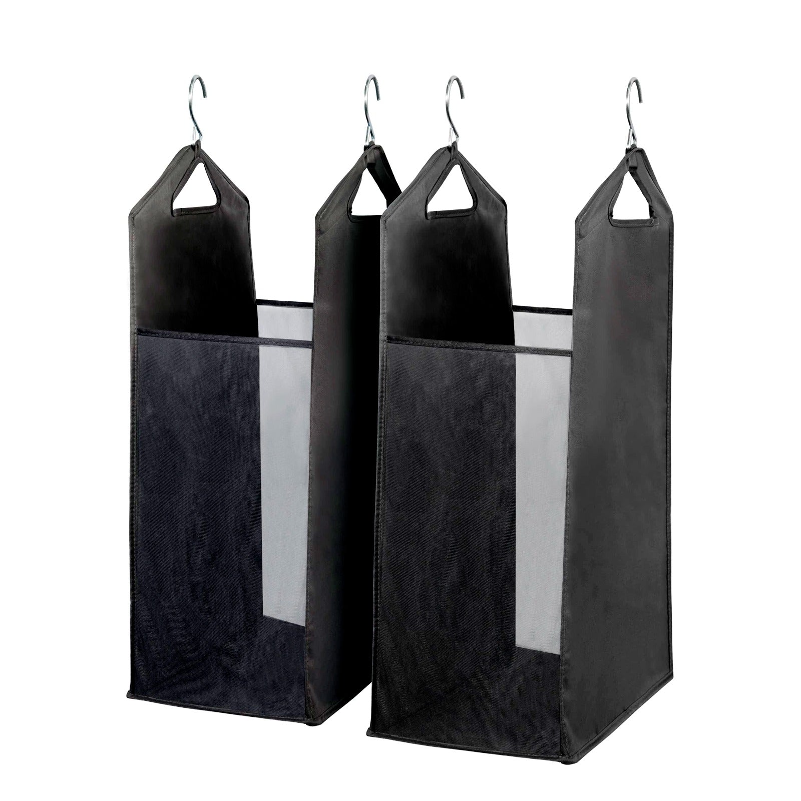 Hanging Laundry Hamper - Black