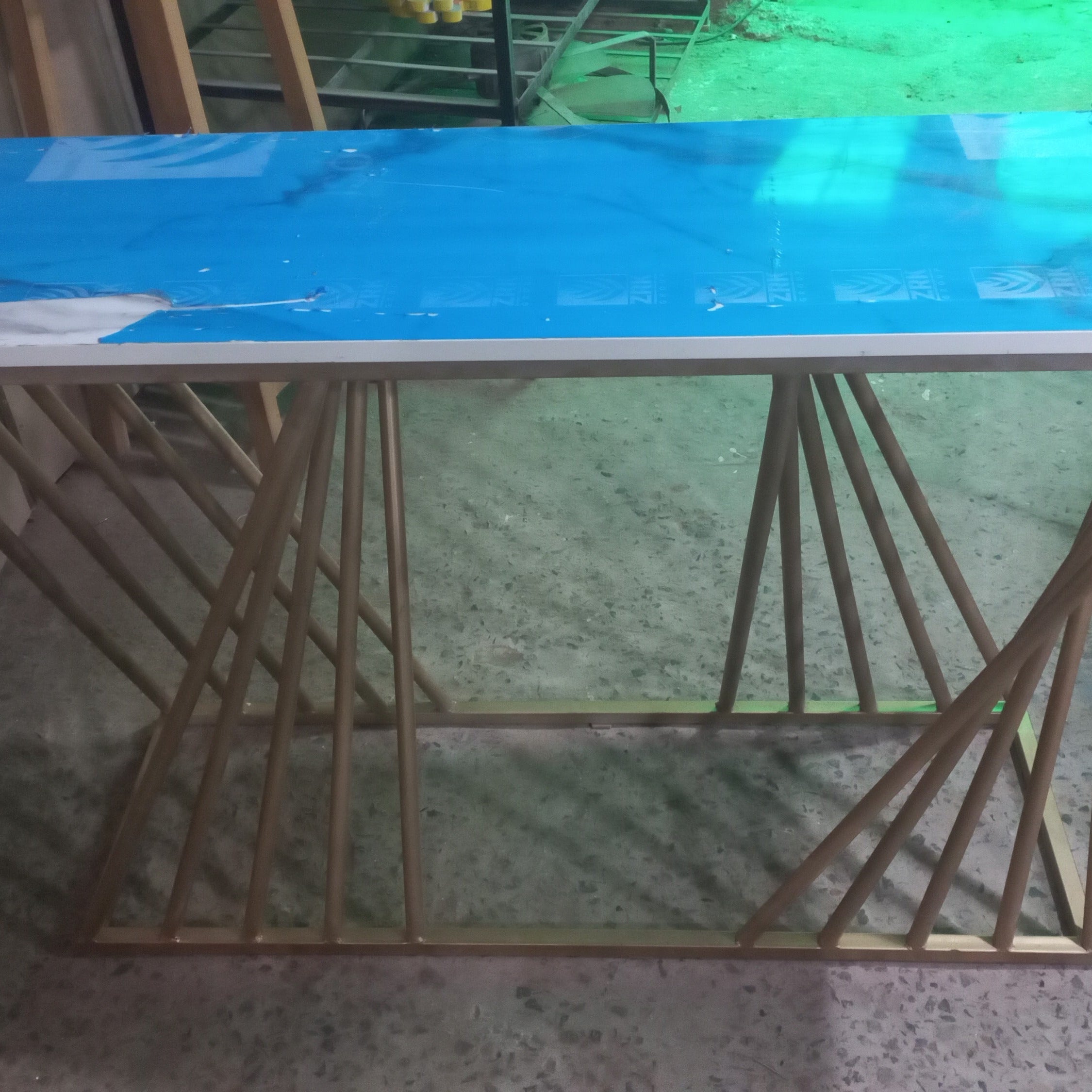 Luxury Villow Entryway Lounge Living Room Console Table - waseeh.com