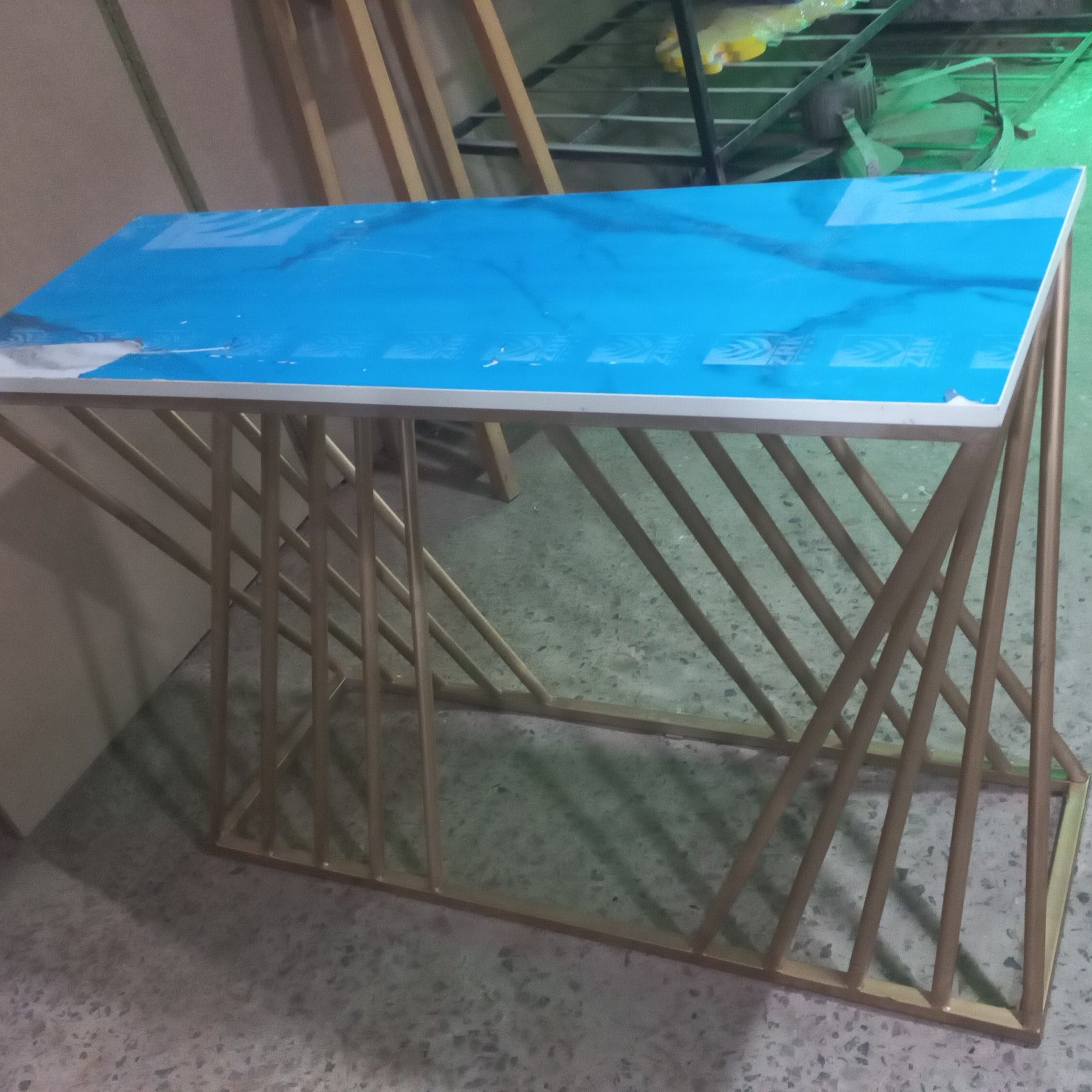 Luxury Villow Entryway Lounge Living Room Console Table - waseeh.com