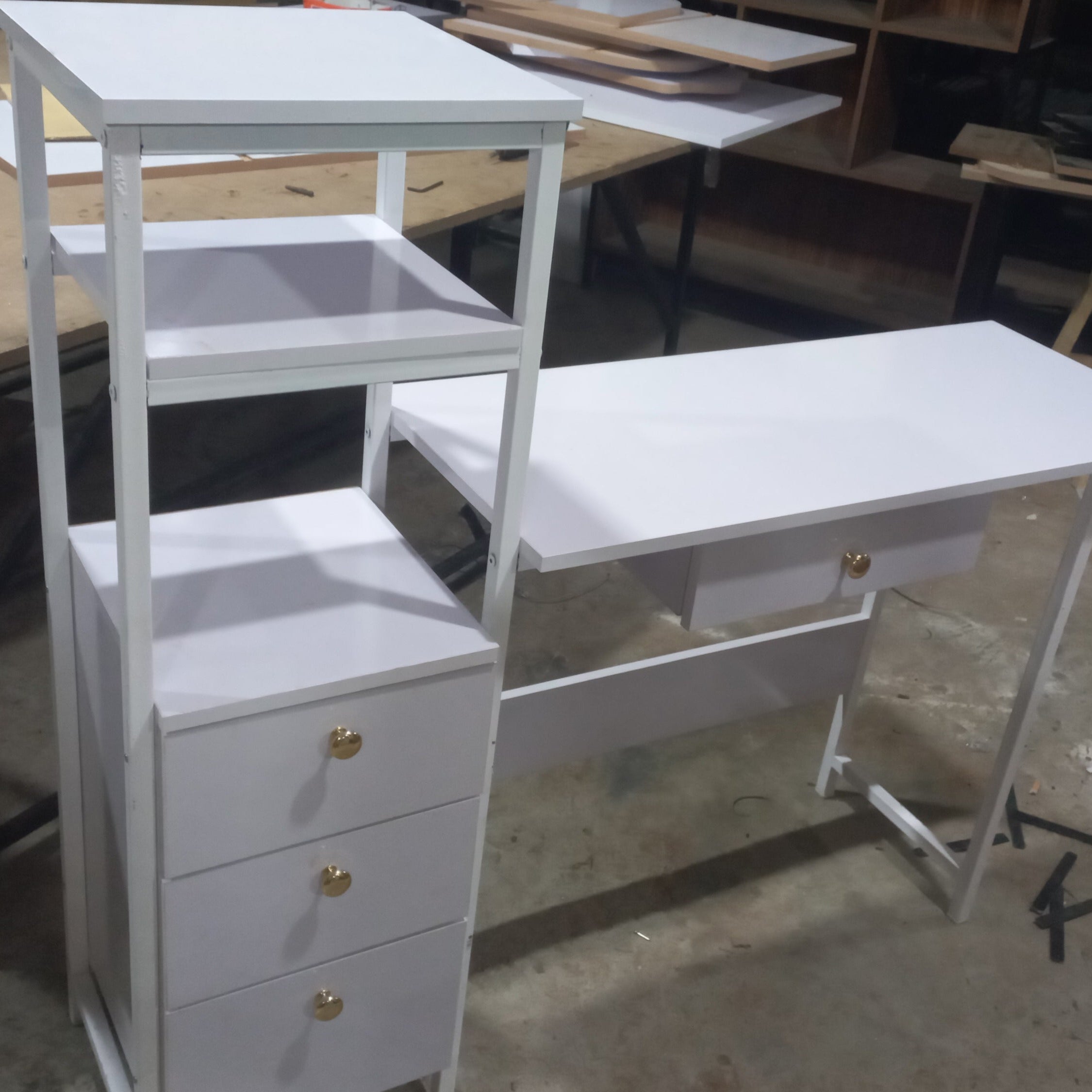 AAAZ Home Office Workstation Writing Organizer Desk Table - waseeh.com