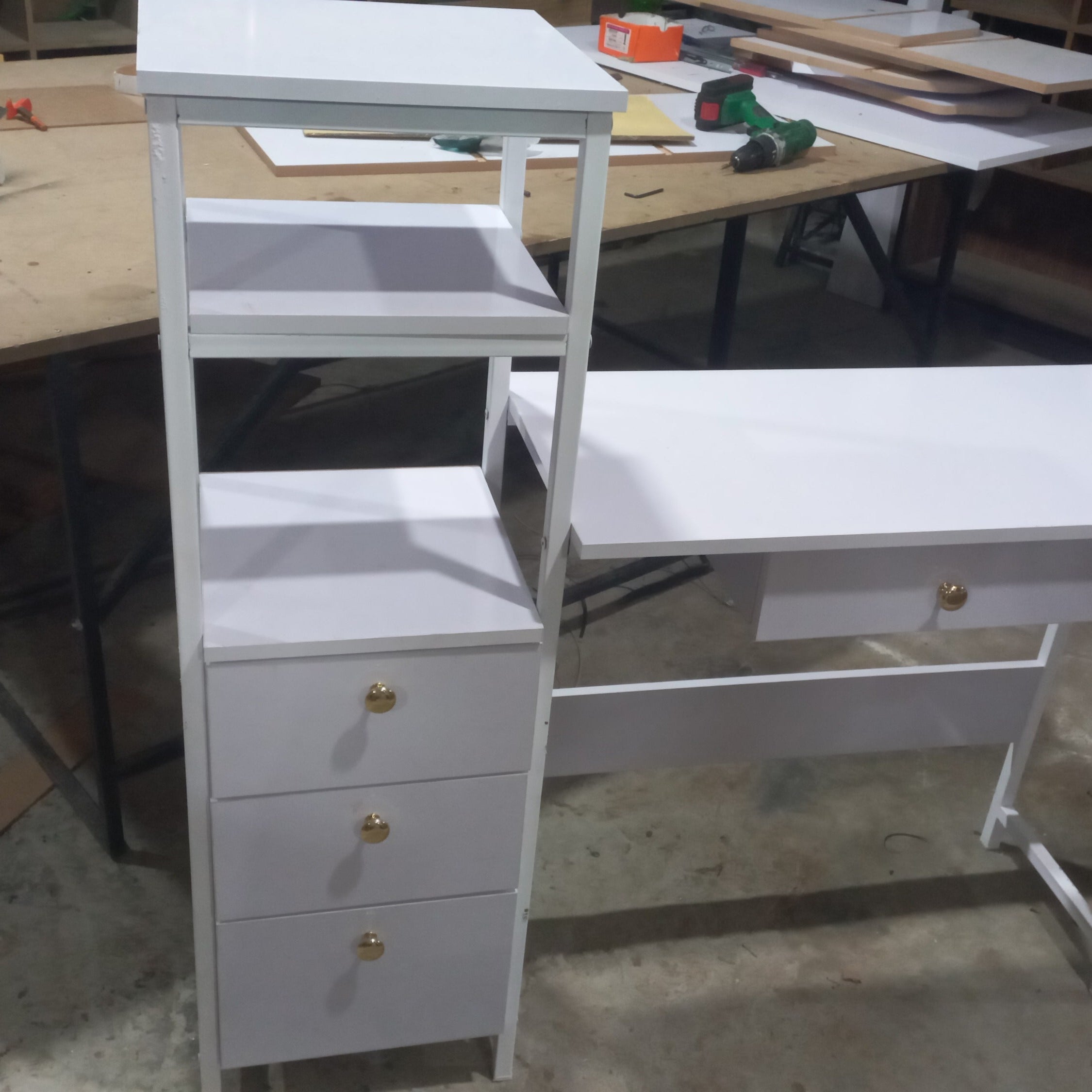 AAAZ Home Office Workstation Writing Organizer Desk Table - waseeh.com