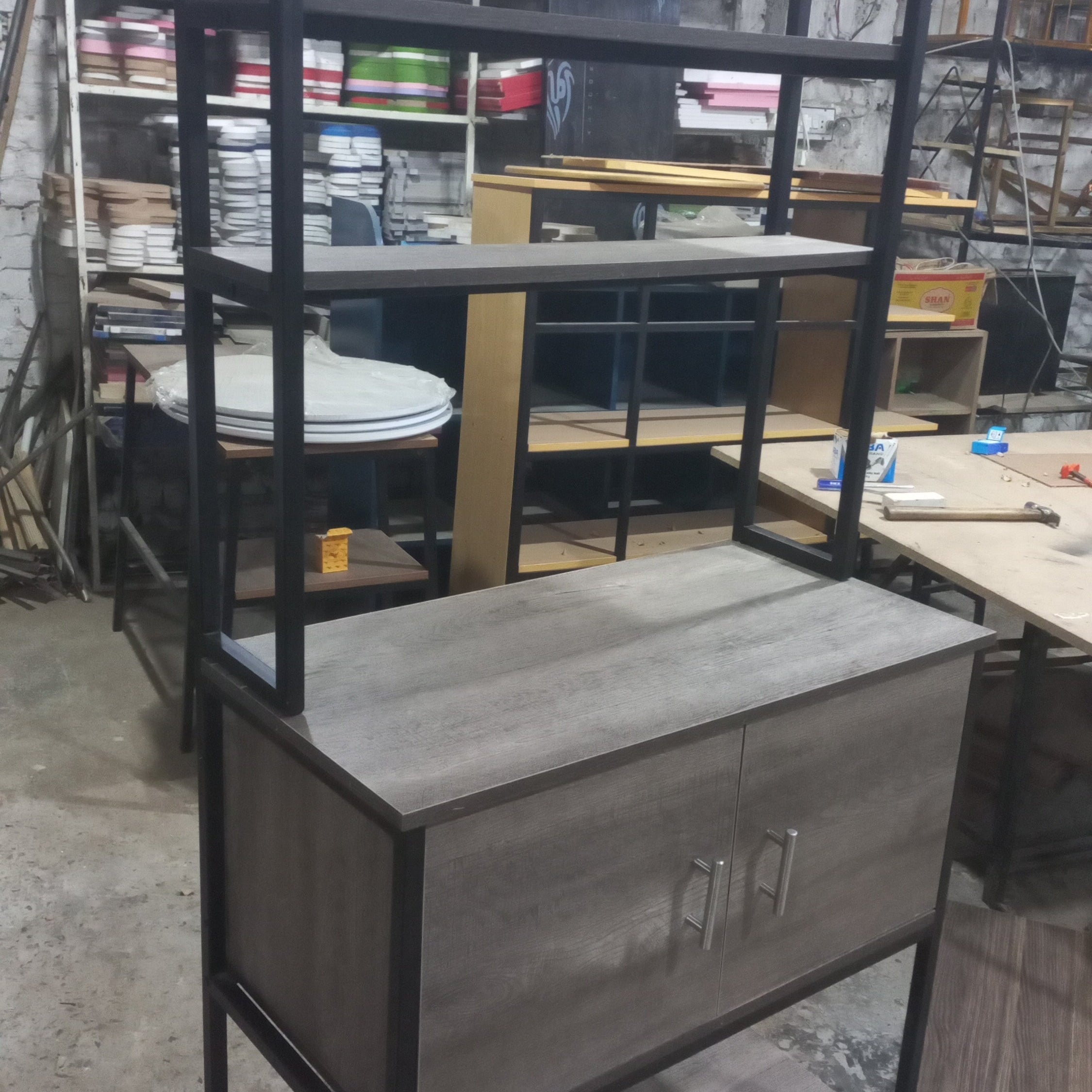 Coop Hutch Spice Oven Organizer Storage Bakers Kitchen Rack - waseeh.com