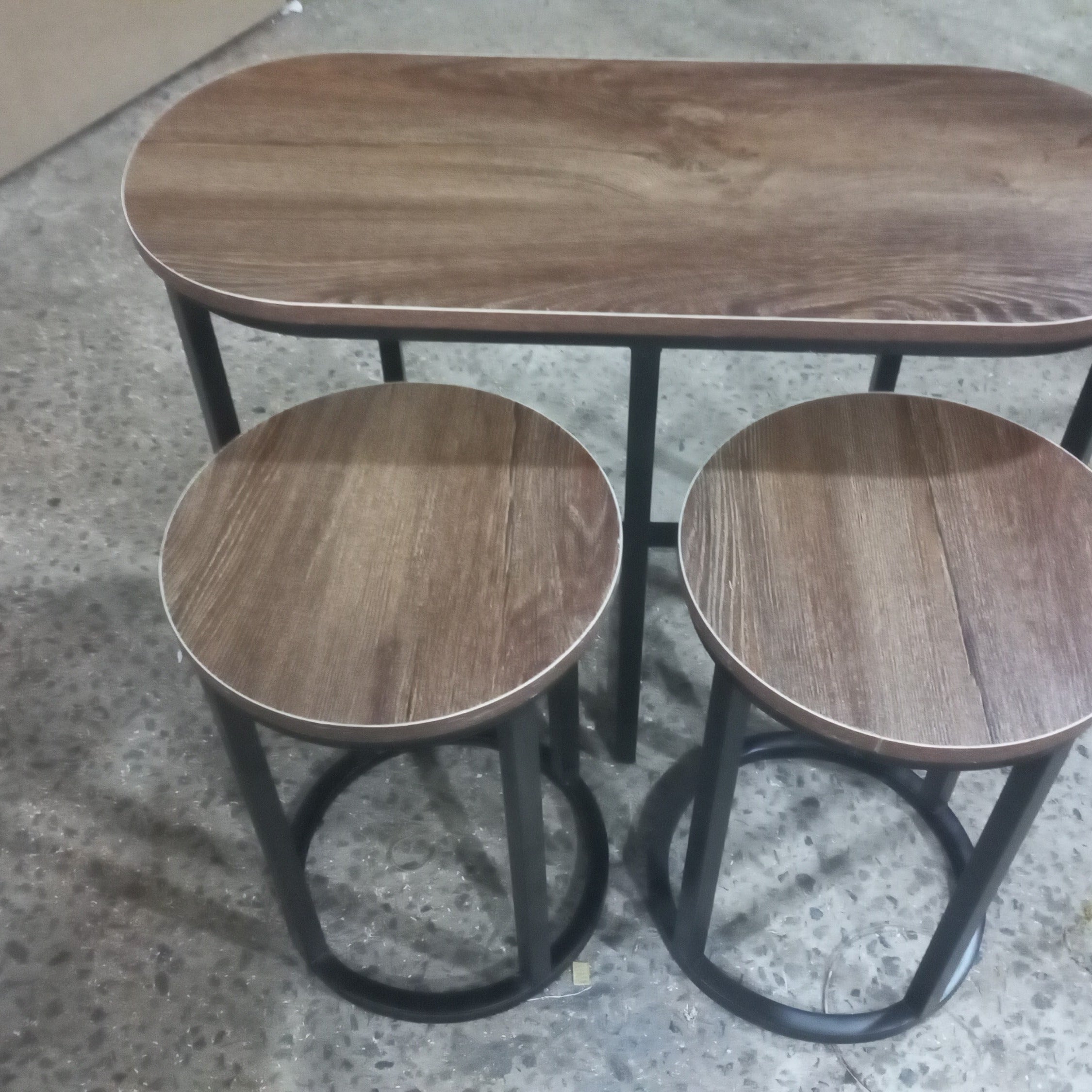 Round Nesting Living Lounge Bedroom Side Tables (Set of 3) - waseeh.com