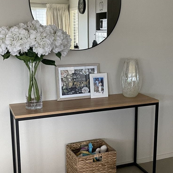 Joolihome Slim Console Table for Entryway with Open Storage Shelf