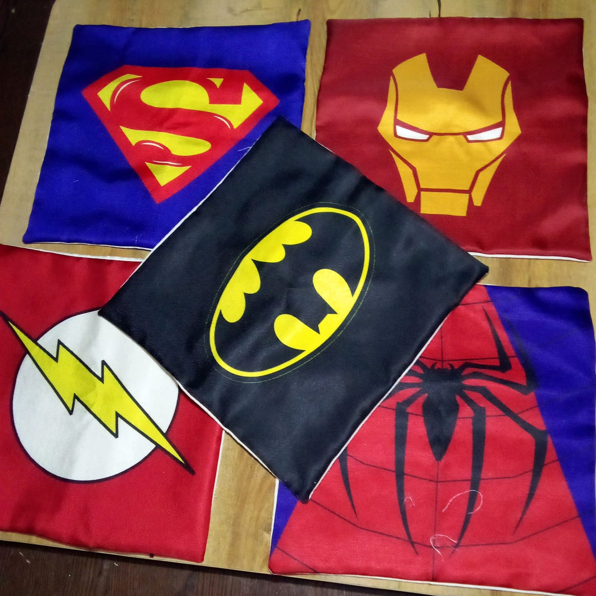 Superhero Cushion Covers Pack of 5