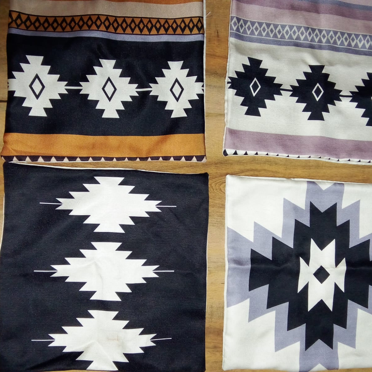 Rug Design Cushion Covers Pack of 4