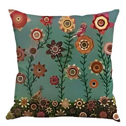Vintage Flower Tree Cushion Cover Pack of 6