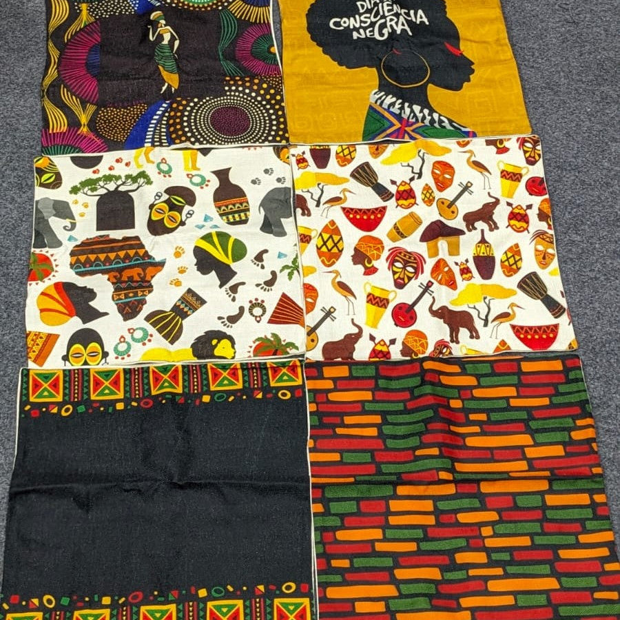 Abstract African Cushions Covers