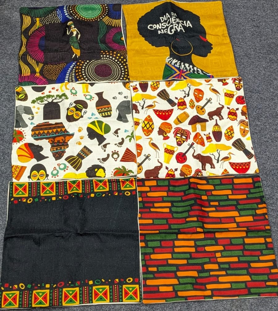 Abstract African Cushions Covers