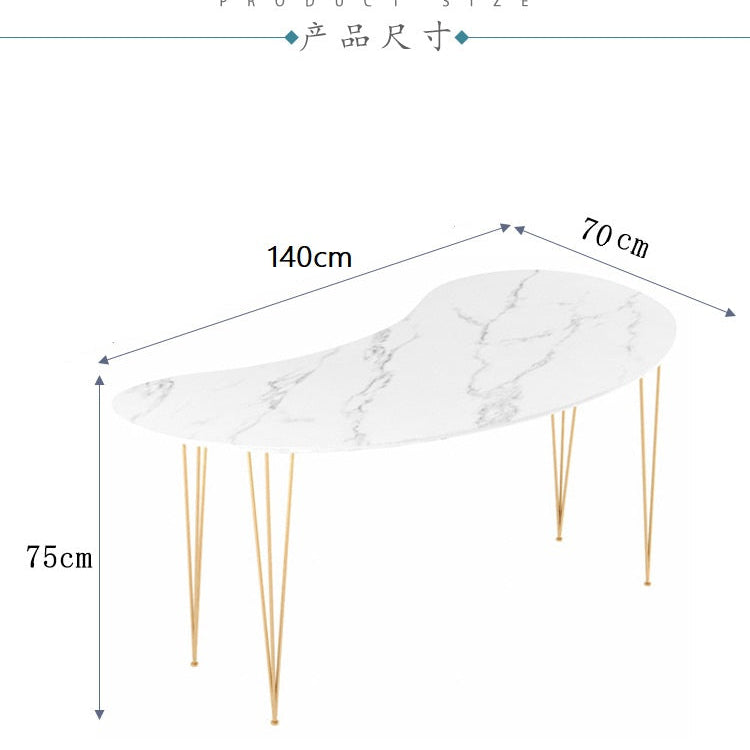 Modern Minimalist Computer Desk Home Office Bedroom Table - waseeh.com